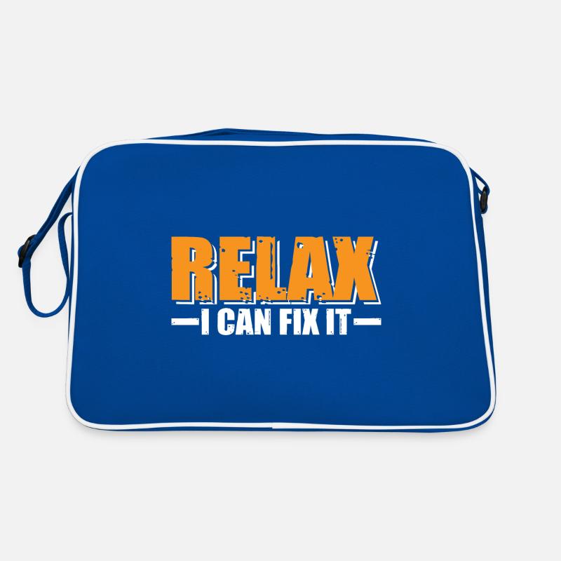 Relax I Can Fix It 15 Retro Tasche