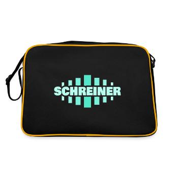 Carpenter - Retro Bag - black/gold - Back