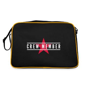 membre d'équipage arrière - Sac Retro - noir/or - Dos