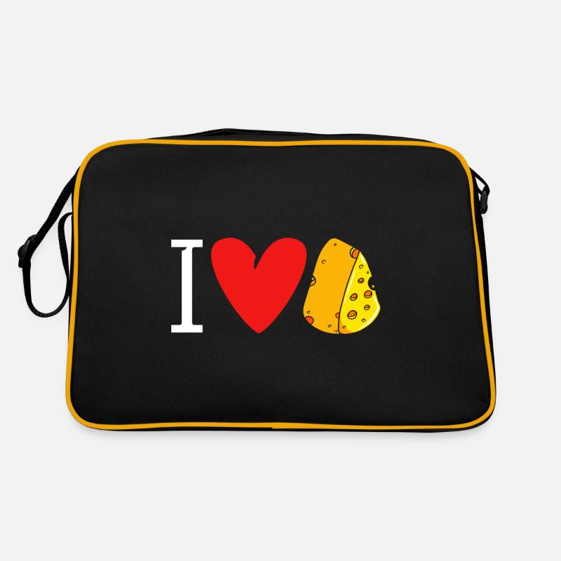 Fromage J’aime le fromage Sac Retro
