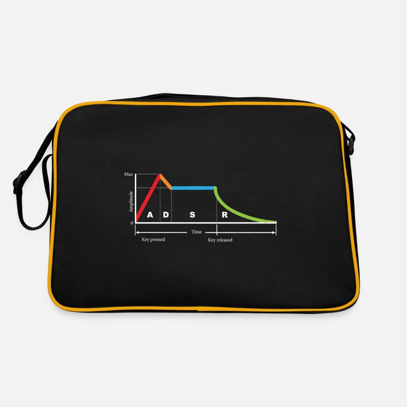 Synthesizer Modular Waveform DJ Gift Retro Bag
