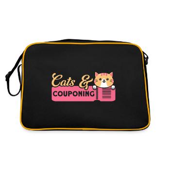 Coupon Shopper Discount Couponer Vente à prix réduit - Sac Retro - noir/or - Dos