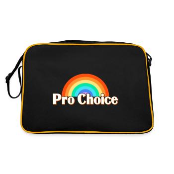 Pro Choice - Retro Bag - black/gold - Back