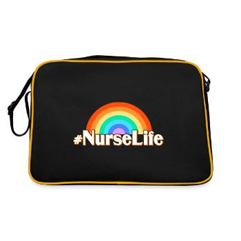 Krankenschwester Nurse Life - Sac Retro - noir/or - Dos