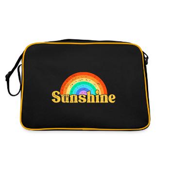 Rétro Soleil - Sac Retro - noir/or - Dos