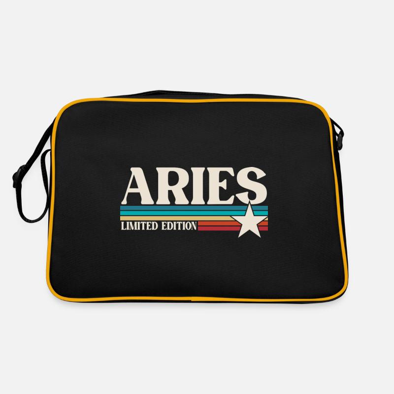 Zodiac sign Aries Retro Bag