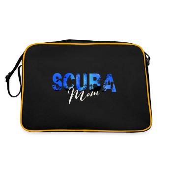 SCUBA Mom - Retro Bag - black/gold - Back