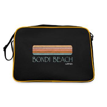 BONDI BEACH Australie - Sac Retro - noir/or - Dos