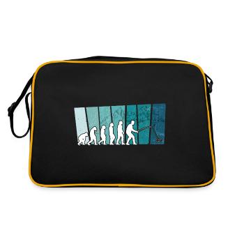 Fishing Evolution Papa Pêcheur pour la fête des pères - Sac Retro - noir/or - Dos