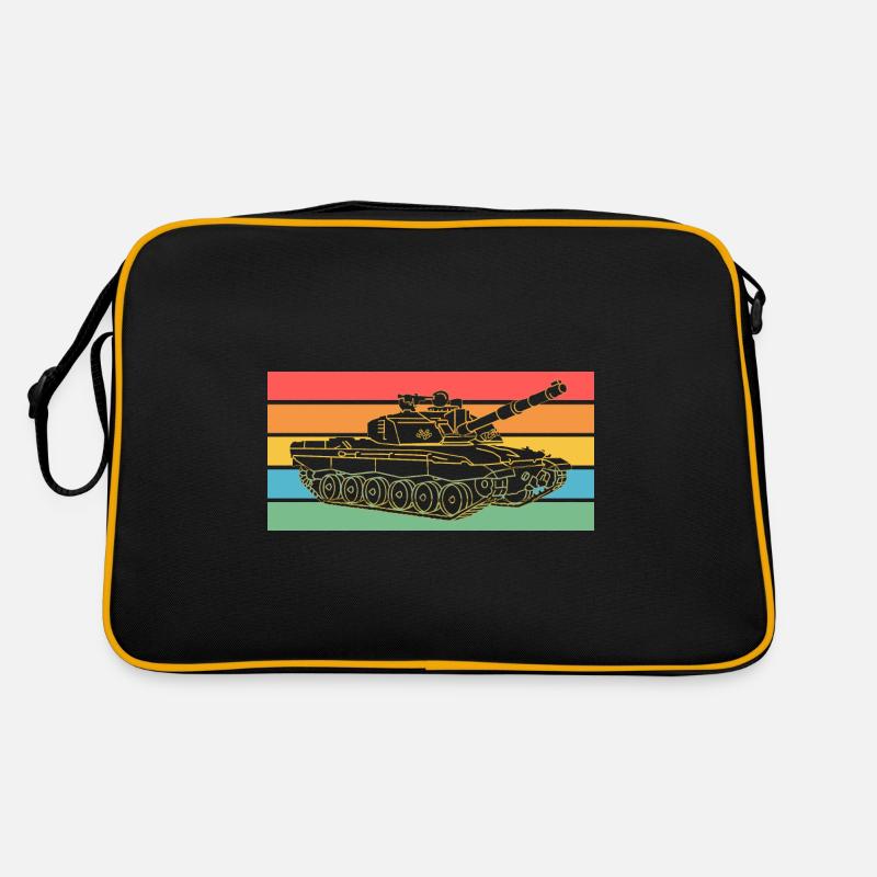 Panzerfahrer Soldat Retro Panzer Retro Tasche