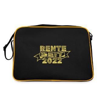 Retraités 2022 - Sac Retro - noir/or - Dos
