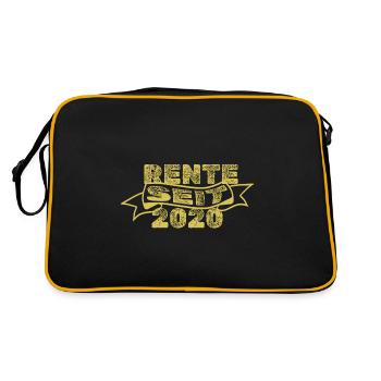 Rente 2020 - Sac Retro - noir/or - Dos