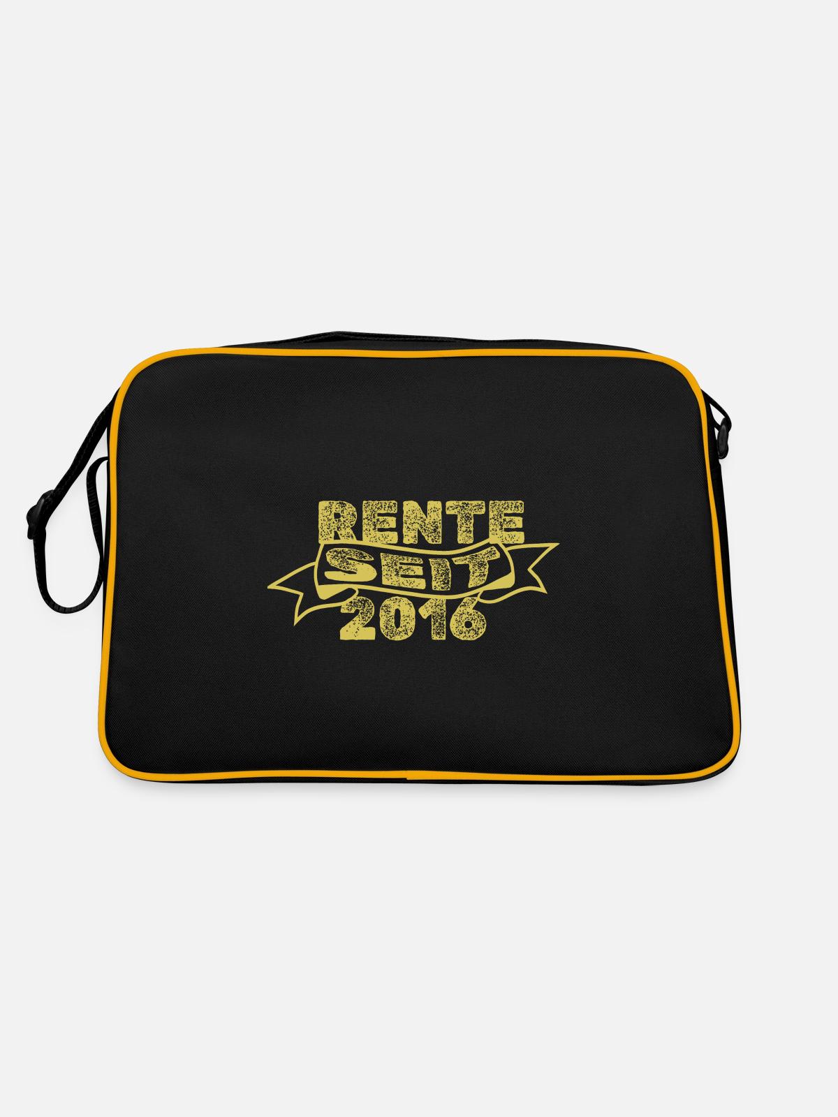2016 - Retro Bag - black/gold - Back