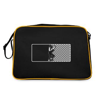 Ska sports league - ska musique rude garçon - Sac Retro - noir/or - Dos