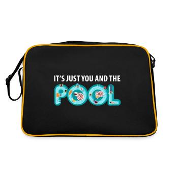 Natation Natation Natation Shirt Natation Gesc - Sac Retro - noir/or - Dos