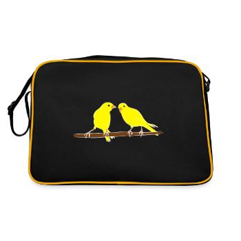 Canaris - Sac Retro - noir/or - Dos