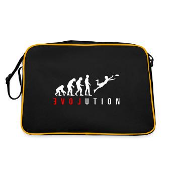 Ultimate Frisbee Evolution - Retro Bag - black/gold - Back