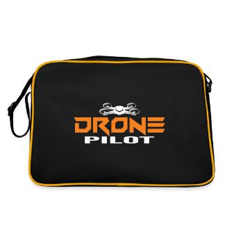 Drone Drone Pilote Quadcopter Drone Pilote - Sac Retro - noir/or - Dos
