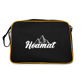 Hoamat - (b) - Retro Bag - black/gold - Back