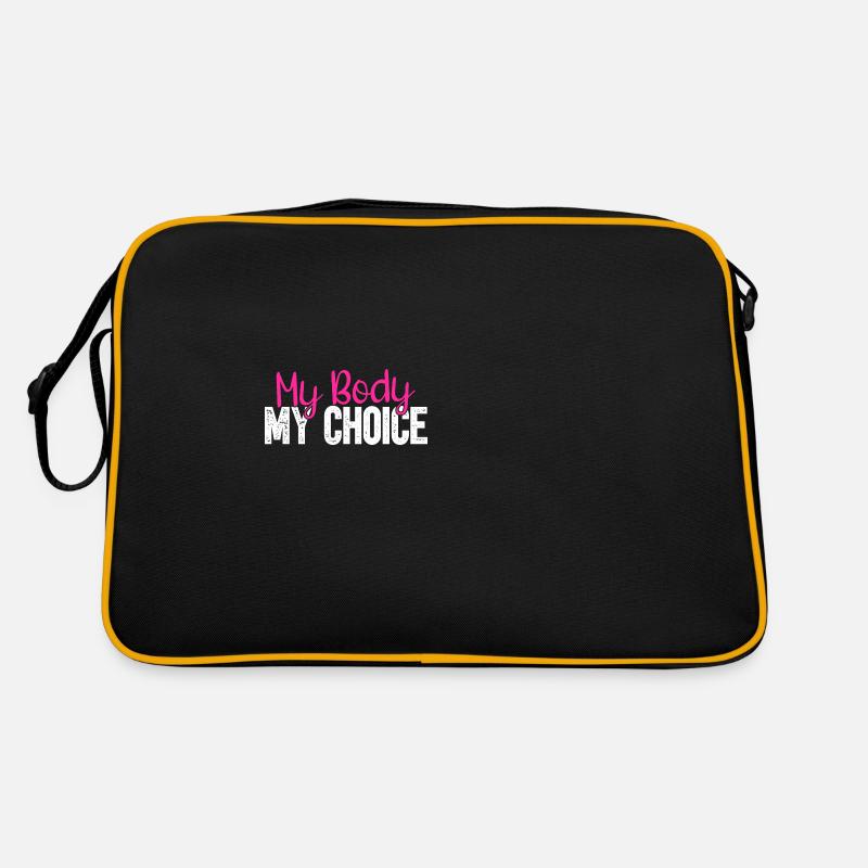 My Body My Decision Retro Bag