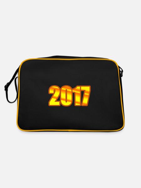 Funny 2017 - Retro Bag - black/gold - Back