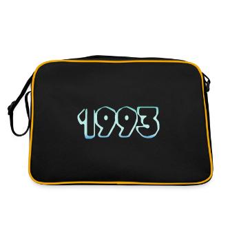 Witzig 1993 - Retro Bag - black/gold - Back