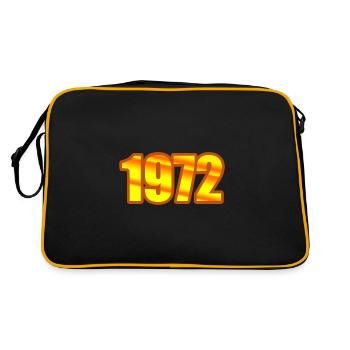 1972 - Retro Bag - black/gold - Back
