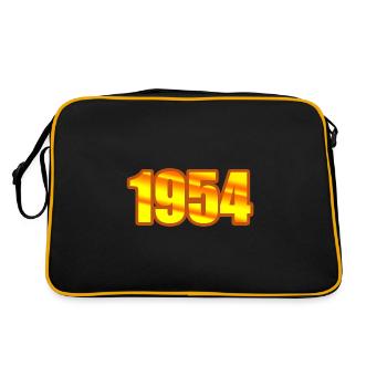 Année 1954 - Sac Retro - noir/or - Dos