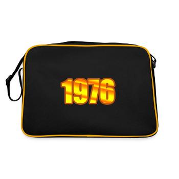 Doré 1976 - Sac Retro - noir/or - Dos