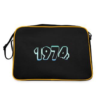 1974 - Retro Bag - black/gold - Back