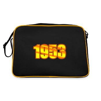 1953 - Retro Bag - black/gold - Back