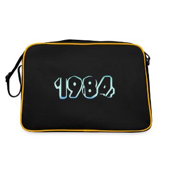 Eisblock 1984 - Retro Bag - black/gold - Back