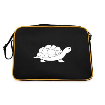 Turtle Turtle - Retro Bag - black/gold - Back