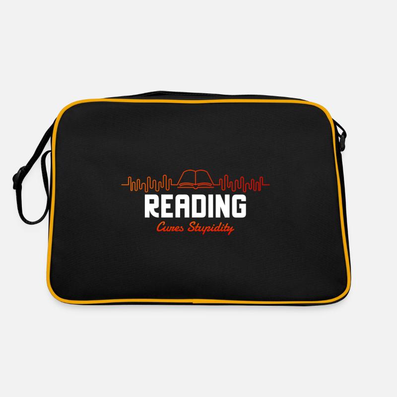 Lecture Cures Stupidity Book Heartbeat Sac Retro