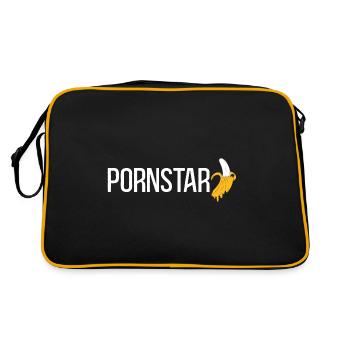 Pornstar Porn Star Banane érotique - Sac Retro - noir/or - Dos