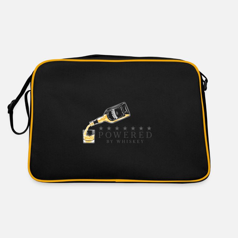 Propulsé par Whiskey Whisky Toast Sac Retro