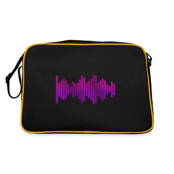 Equalizer Music Dj - Retro Bag - black/gold - Back