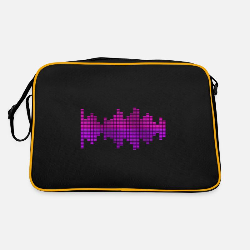 Equalizer Musik Dj Retro Tasche