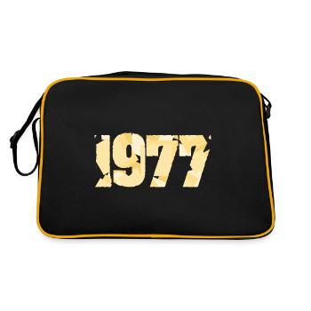 1977 - Retro Bag - black/gold - Back