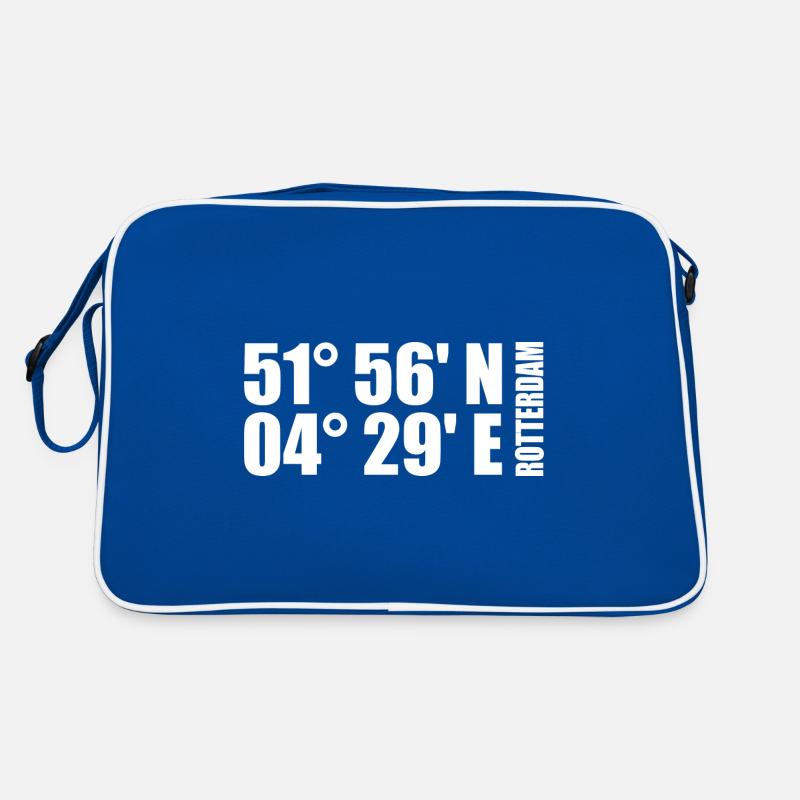 Rotterdam coordinates Retro Bag