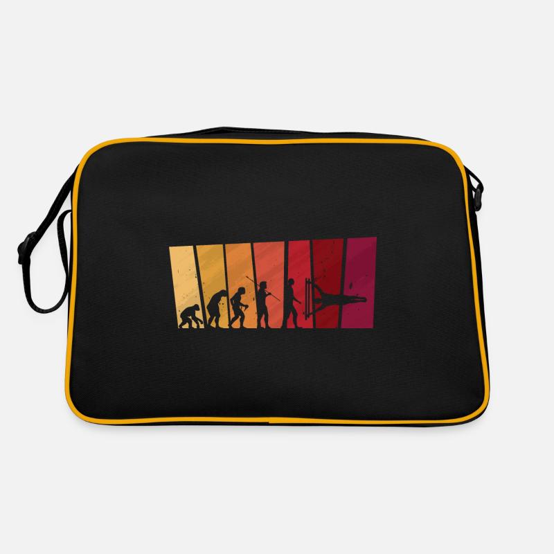 Evolution de l’homme Calisthenics Retro Vintage Sac Retro
