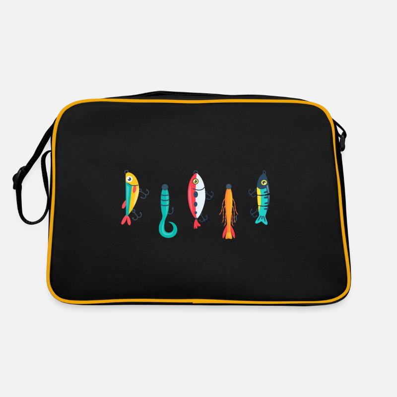 Pêche à la ligneLeurre de pêche Permis de pêche à l’hameçon Sac Retro
