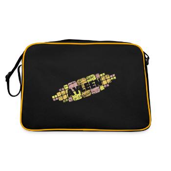 Mutti Ayleen - Retro Tasche - Schwarz/Gold - Hinten