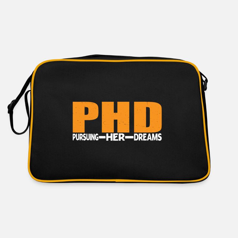 Phd Pursuing Her Dreams 9 Retro Tasche