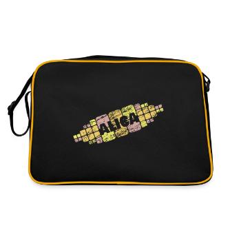 Cadeau pour Alica - Sac Retro - noir/or - Dos