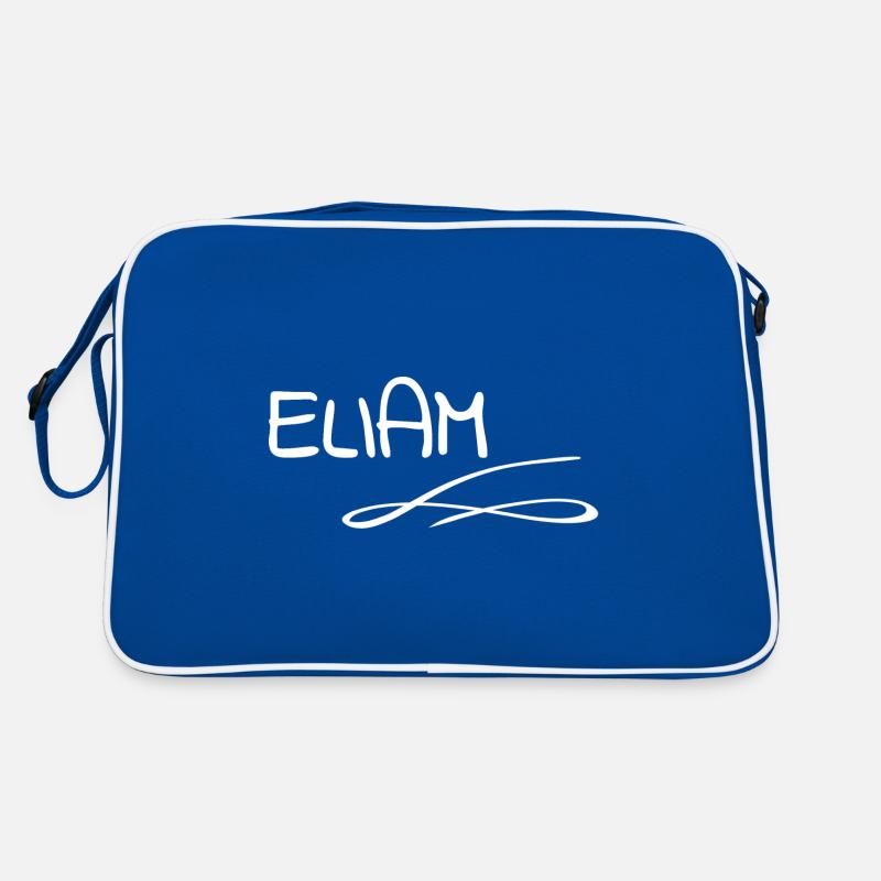 First name Eliam Retro Bag