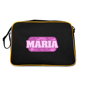 Maria - Retro Bag - black/gold - Back