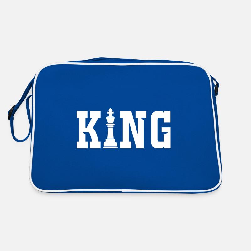 Chess King Chess Board Retro Bag