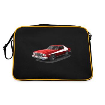 Starsky Torino - Sac Retro - noir/or - Dos