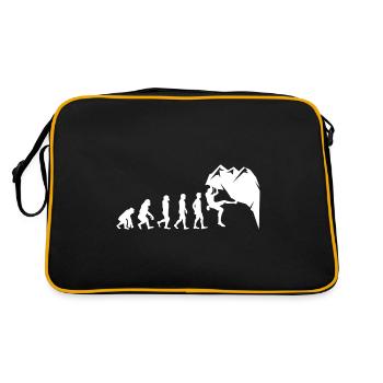 Escalade Bouldering Wall Climber Evolution - Sac Retro - noir/or - Dos